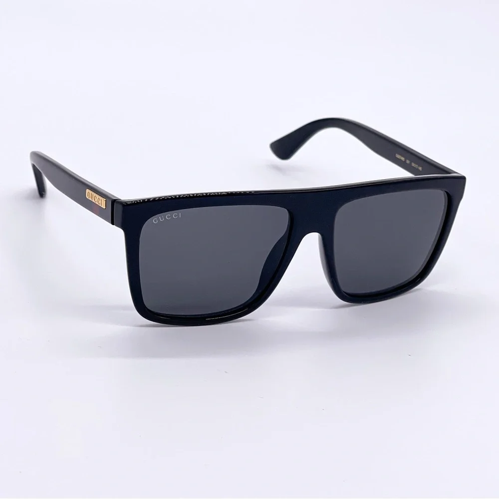NEW GUCCI MEN BLACK SUNGLASSES GG0748S 001